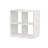 IKEA KALLAX Regal in weiß; (77x77cm)