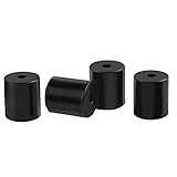 4 Stück Silikon Isolierte Dämpfer Puffer Tube,18 mm 3D Drucker Heatbed Teile Kieselgel-Heißbett-Nivelliersäule Beheiztes Bett Nivellierung Zubehör für Anet A8 Wanhao D9 Anycubic Mega Bottom C