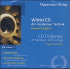 WörterCD der modernen Technik, CD-ROM; CD Dictionary of Modern TechnologyDeutsch & Englisch. English & German. Version 1.1. Für Windows 95/98/NT 4.0/2000/ME. 440.000 Beg