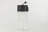 Tupperware Manhattan 600 ml schwarz Ausgießer Essig Öl Soja Sauce 34631