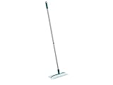 Leifheit Set Clean and Away Telescope, Bodenwischer mit verstellbarem Stiel 80-132 cm für die schnelle Trockenreinigung, inklusive fünf Staubtüchern, Staubwischer mit 360° Drehgelenk
