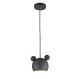 BVVV. Moderne minimalistische Kronleuchter E27 Kreative Makaron Pendelleuchte Eisensieb Kinderzimmer Dekoration Hängen Lampe Fit Wohnzimmer Schlafzimmer Studie Bar Pendelleuchten (Color : Schwarz)