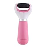 Elektrischer Hornhautentferner, USB Elektrische FußSchrubber, Entfernung Abgestorbener Haut, Elektrische PediküRe, Hornhautentferner, Bequem zu Bedienen (Pink)