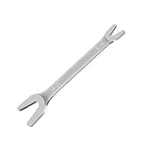 HONGMEI Atmm ATM Schraubenschlüssel Reparaturwerkzeuge 250mm Verstellbare Schraubenschlüssel Langer Griff Doppel Open Enden Schraubenschlüssel Gezahnte V-Nut 6mm bis 24mm CR-V. S