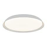 Deckenleuchte Deckenlampe & Deckenlicht LED in Weiß 22W 1600lm PISO Metall Wohnzimmer Küche | 1-flammig