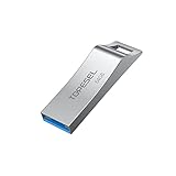 TOPESEL USB Stick 64GB USB 3.0 Flash-Laufwerk Ultra Sleek Metalldesign Flash Drive UDP-Tech Wasserdicht Memory Stick,Silb