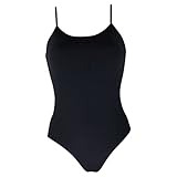 Intermezzo Damen Ballett Body/Trikot 31183 Bodymerilstrap F - Farbe: Schwarz (037) - Größe: S