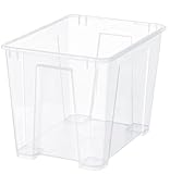 IKEA SAMLA Box 22 Liter; transp