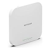 Netgear WAX610 WiFi 6 WLAN Access Point (AX1800 Speed Dual-Band Mesh, WPA3, 802.11ax, 2.5G LAN, Lokales oder Insight Remote Management, PoE+ powered - Netzteil optional)