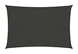 SDWJJ Sunshadesegel.HDPE 2x3,5 m Anthrazit. (Color : Black, Size : 2x3.5 m)