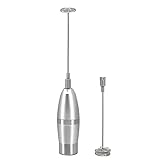 QINGGANGLING999 Sahnespender Elektrische Milchfrucher, Automatischer Hand-Whisk, Latte Cappuccino Heiße Schokolade Matcha Home Küche Kaffeewerkzeug Schlagsahneb