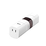 DYNN Internationaler Konvertierungsstecker,Vier-in-One-Multi-Worldwide-Steckeradapter USB-Universal-Reiseadapter for mehr 200 Länder (Color : White, Größe : with USB1.7 * 1.7 * 5.9in)