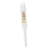 FLAMEER Lebensmittel Salzgehalt Salz Digital Meter Wasserbedingungen Messgerät T