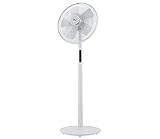 Cilio VENTO PLUS 45 Ventilator, besonders leise, 90° Oszillationsfunktion, 60W, LED Display, Fernbedienung