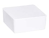 WENKO Raumentfeuchter Cube Nachfüller 1000 g - Luftentfeuchter, Nachfüllpack, Calciumchlorid, 12 x 5 x 12 cm, Weiß