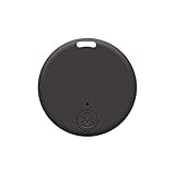 HEVÜY Mini-GPS-Tracker, GPS-Tracker Für Kinder, Tragbarer Anti-verloren Echtzeit-GPS-Locator Für Katzen & Hund, 4.0 Bluetooth-Anti-Verlust-Alarm-Tag, Schlüsselfinder (Schwarz)