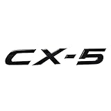 KLCLTTI 3D car Logo Auto Aufkleber, für Mazda CX-5 CX5 ABS Auto Front Grill Aufkleber Emblem Heckkofferaufklebe Abzeichen Auto Styling Dek