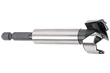 Wolfcraft 3310000 Forstnerbohrer Schaft 6-kant, ø35x90