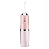 Oral Wasserreiniger Kabellos - Tragbare Wasser Flosser Munddusche Oral Irrigator Elektrisch Reise, Zahnzwischenraumreinigung Interdentalreiniger Elektrisch, Mundduschen Aufladb
