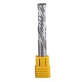 DINGGUANGHE-CUP 10 stücke 3. 175 4 6mm nach unten geschnitten 2Fluten Hartmetallmühle Werkzeug Frässchneider für CNC- Kompression Holz End Mühle Bit Stahl (Dimensions : 10Pcs 5x22mm)