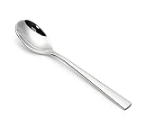6 Stück Menuelöffel 14 cm Besteck Gabeln 304 Edelstahl Lö