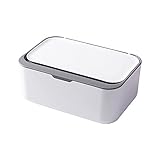 Guajave Desktop-Tissue-Box-Halter, moderner staubdichter Spenderhalter Tissue-Aufbewahrungskoffer Einfach zu verwendender Feuchttuchspender-Halter für Home O