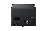 Epson EF-12 tragbarer 3LCD-Laserprojektor (Full HD 1920x1080p, 1.000 Lumen Weiß- und Farbhelligkeit, Kontrastverhältnis 2.500.000:1, nur 1,2 kg Gewicht, integriertes Android TV, HMDI)