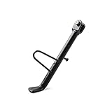 Meas Schwarz 2. 1 cm Universal Motorrad-Roller E-Bike Kickstand Fußsseite-Unterstützung