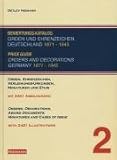 Bewertungskatalog Orden und Ehrenzeichen Deutschland 1871-1945 / Price guide orders and decorations Germany 1871 - 1945