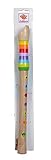 Eichhorn 100003481 Musik Holzflöte Bunte Flöte aus Holz mit 7 Löchern, inkl. Liederbuch mit DREI Liedern zum nachspielen, 32 cm lang, ab Vier J