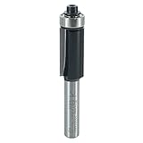 ENT 13583 Bündigfräser HW, Schaft (S) 8 mm, Durchmesser (D) 12,7 mm, NL 25,4 mm, SL 32 mm, GL 68 mm, mit Kugellag