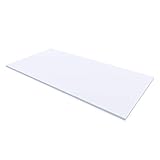 MSS® Schaumstoffplatte Polster Auflage Topper -200 x 140 x 3 cm - RG27/45