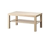 IKEA Couchtisch Lack 90x55cm Eicheneffekt Weiss lasiert 503.190.29