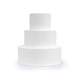 Miss Bakery's House® Styroporscheiben - Cake Dummy - Set 1-3 Stück - Cake-Pop