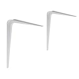 Amazon Basics – AB5404 Regalwinkel, 25,4 x 30,5 cm, Weiß, 4er-Pack