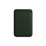 Apple Leder Wallet mit MagSafe (für iPhone) - Schwarzgrü