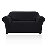 Faziango Stretch Couch Bezug Jacquard Sofabezug 2-sitzer Elastische Stretch Spandex Sofa Überwürfe Wasserdicht Sofahusse in Verschiedene Größe und Farb