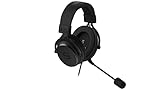 SPC Gear VIRO Gaming-Headset mit abnehmbarem Mikrofon (3,5-mm miniJack, 120-cm-Kabel mit Lautstärkeregler, 150-cm-Adapter [1x miniJack - 2X miniJack])