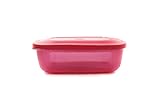 Tupperware Kühlschrank 500 ml eckig pink Frische-Turm Dose B