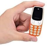 BM10 Mini Business Handy entsperrt GSM mit winziger Tastatur, Bluetooth-Wählscheibe, unterstützt Dual-SIM-Karte, Handy, Musikalarm, Orang