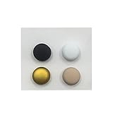 Herbests 4 Stück Magnetische Broschen Set Schalring Schnallen Clip Dame Mädchen Kragen Pin Anstecknadeln Modern Einfache Mode Elegante Kleidung Dekoration Schmuck Zubehör für Pullover Schal H