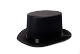 Dress Me Up - Hut Topper Zylinder Gentleman England britisch Jack The Ripper schwarz bezogen VJ-202 Victorian L