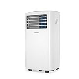 Comfee Mobiles Klimagerät MPPH-07CRN7, 3-in-1 Klimaanlage mit Abluftschlauch, Kühlen&Entfeuchten&Ventilieren, 7000 BTU, 2.0kW, für Räume ca. 68m³(25㎡), EE