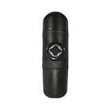 HTSKHG Tragbare Espressomaschine, Handkaffeemaschine, Kompatibler gemahlener Kaffee, Handbetriebene Kleine Reisekaffeemaschine Perfekt für Camping, W