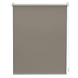 Lichtblick RKV.070.150.02 Thermo-Rollo Klemmfix, ohne Bohren, Verdunkelung Taupe, 70 cm x 150 cm (B x L)