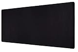 GOMIN Mauspad XXL – 900 x 400 mm Gaming Mauspad rutschfest - Vernähte Kanten - verbessert Geschwindigkeit und Präzision, Schreibtischunterlage für PC, Laptop, Homeoffice und Büro – Mousepad schw