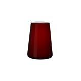 Villeroy und Boch Numa Mini Vase, rot (Deep Cherry), 12 x 9 x 6