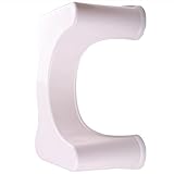 ERECL Home Folding hockende Hocker Badezimmer Squat WC Hocker Kompakter Squaturty-Töpfer-Hocker tragbarer Schrittsitz für Haus Badezimmer WC (Color : White)