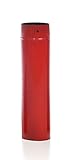 acerto 40621 Ofenrohr emaille 120mm - Emailliertes Rauchrohr für Kaminöfen (50 cm, rot)