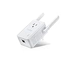 TP-Link 300Mbps WiFi Range Extender with AC Passthrough, TL-WA860RE (with AC Passthrough 802.11n/g/b Integ.Steckdose)
